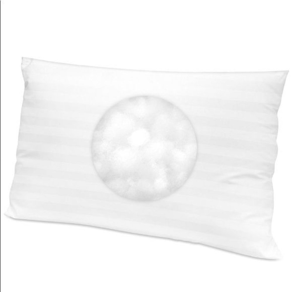 SensorPEDIC Dobby Stripe SoftLOFTFiber Fill Pillow/ 2 pillows included